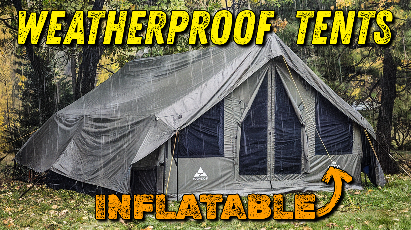 15 Inflatable Tents Perfect For Staying Dry In Bad Weather