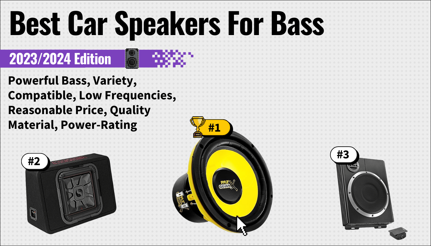 The Best Car Speakers for Bass <-- 6 Deep Sound Door Models Reviews