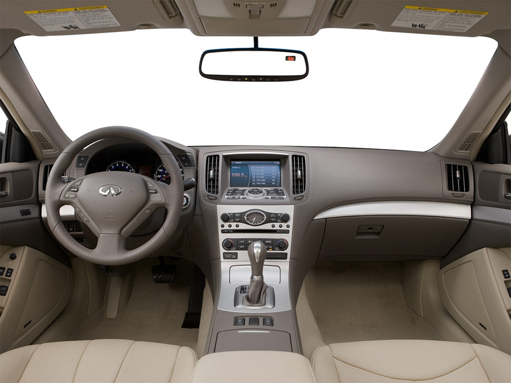 2008 infiniti g37 coupe interior