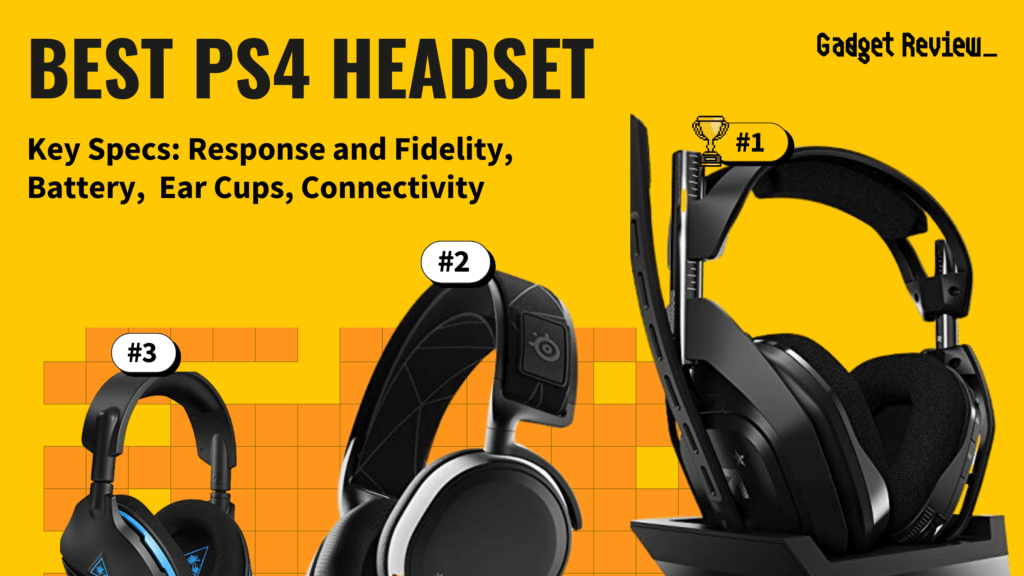 5 Best PS4 Headsets To Buy Top Playstation 4 Headphones