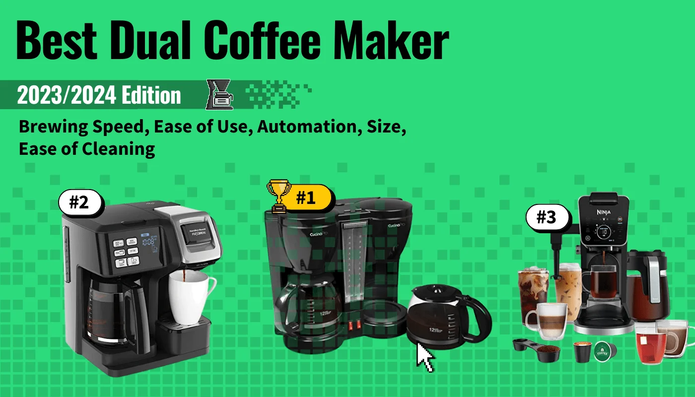 Best Dual Coffee Maker - Top 7 Best Dual Coffee Makers in 2024 