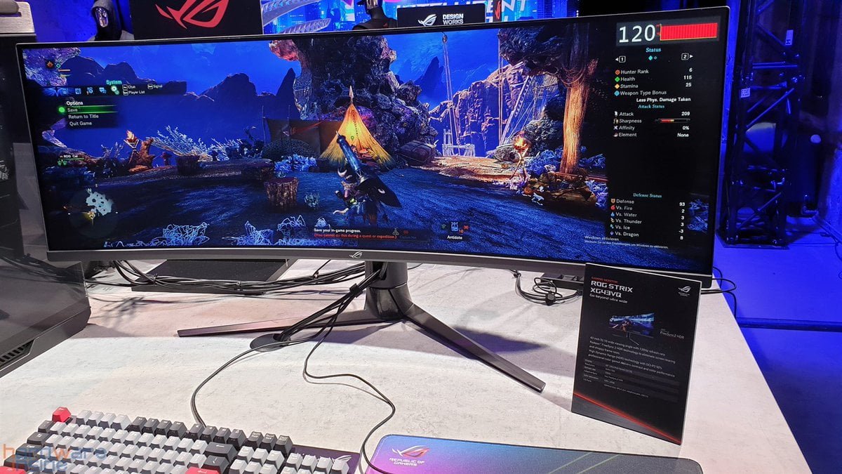 asus rog strix xg43vq test