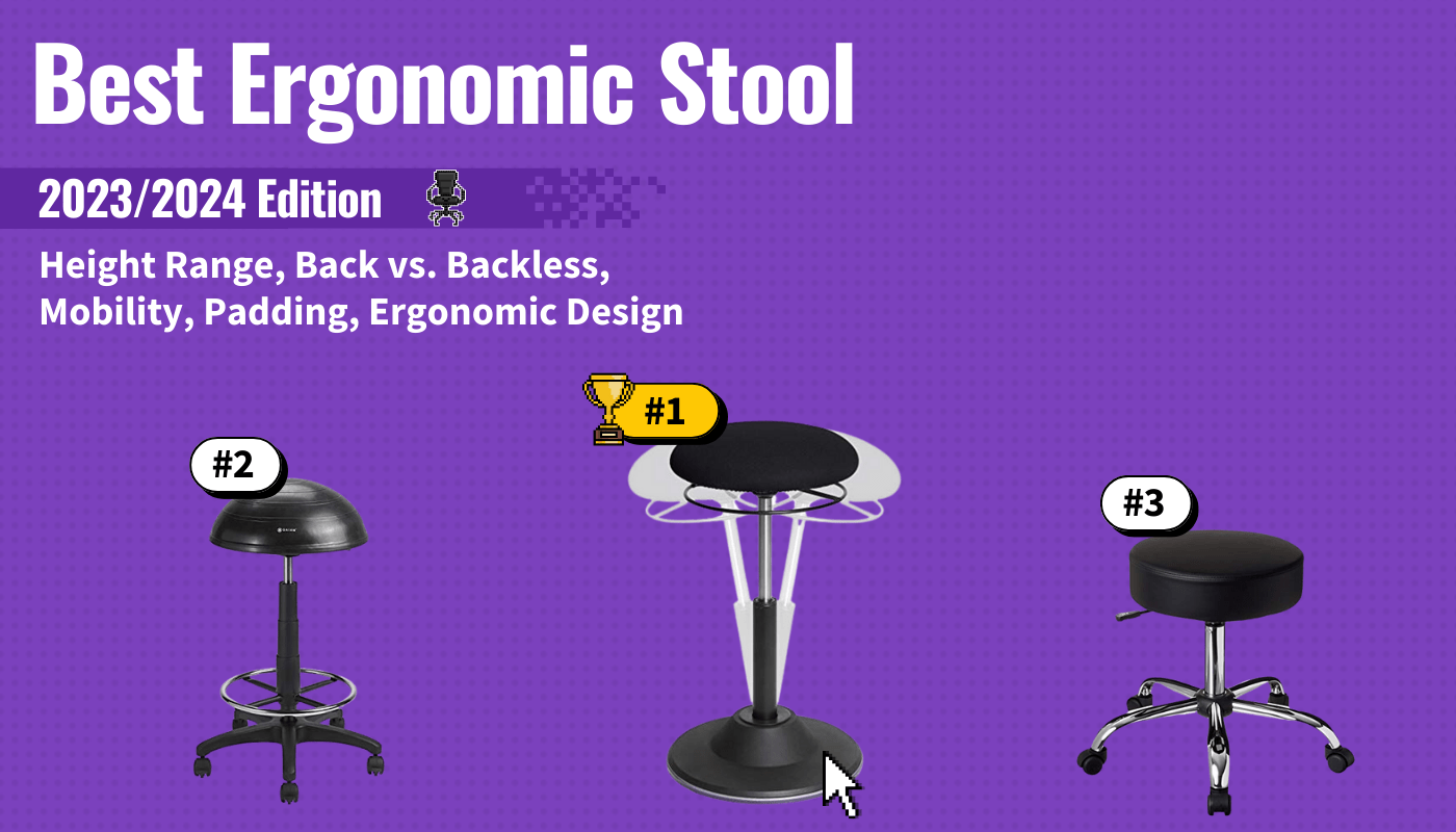 WOBBLE STOOL best standing desk stool tall ergonomic sit stand