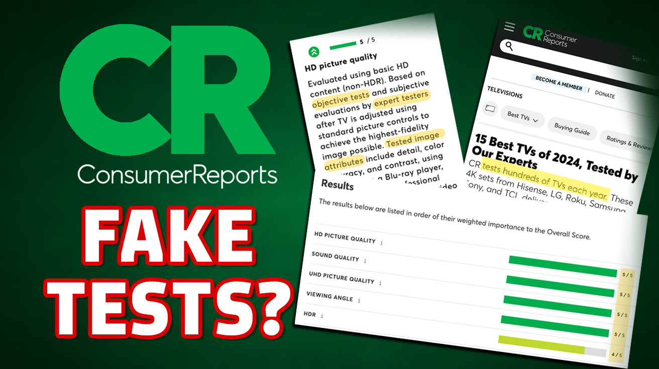 Is Trusted Stalwart Consumer Reports Faking Product Tests?