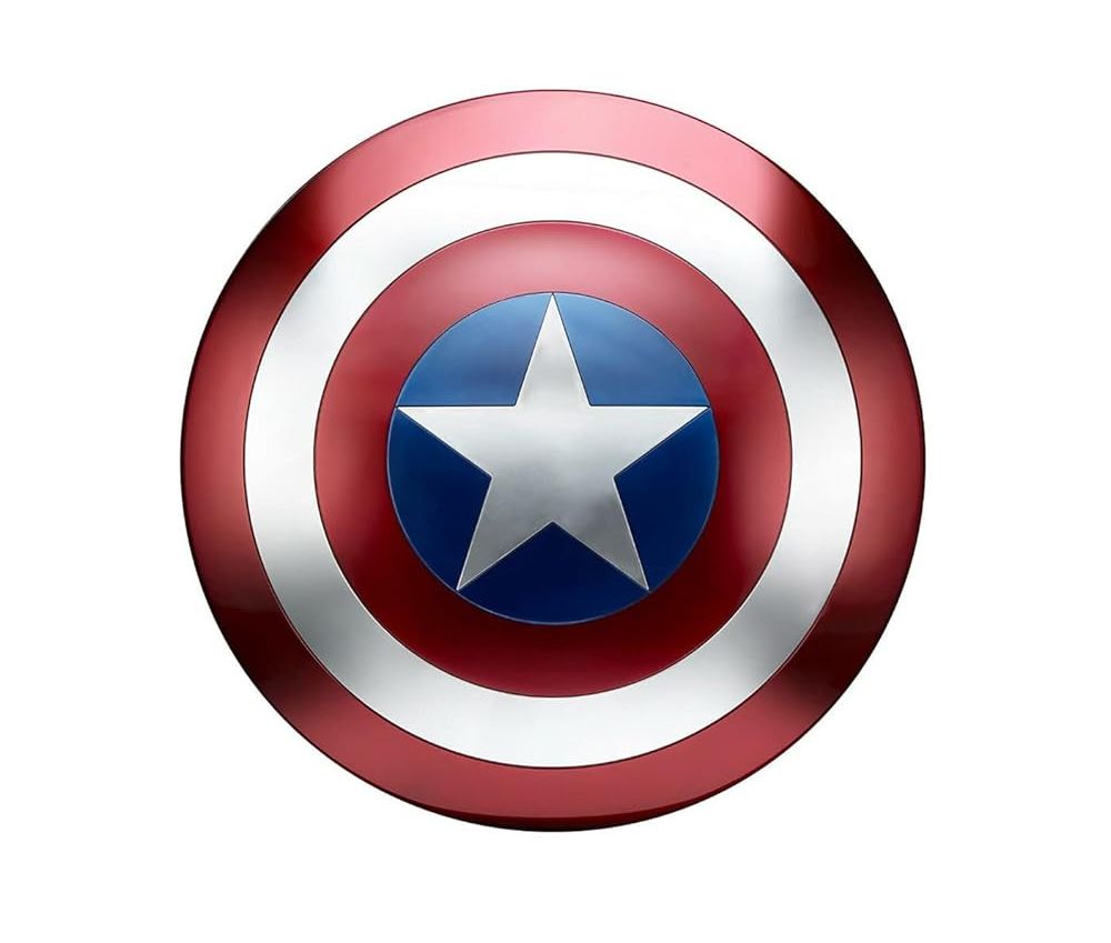 Captain America Shield and Helmet