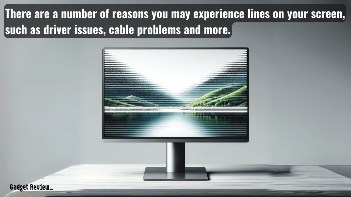 How To Fix Lines On Monitor | Display Stripes Solution