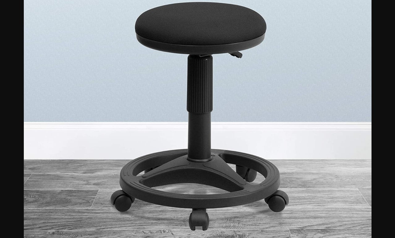 flash furniture ergonomic stool