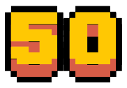 GR video game font 50