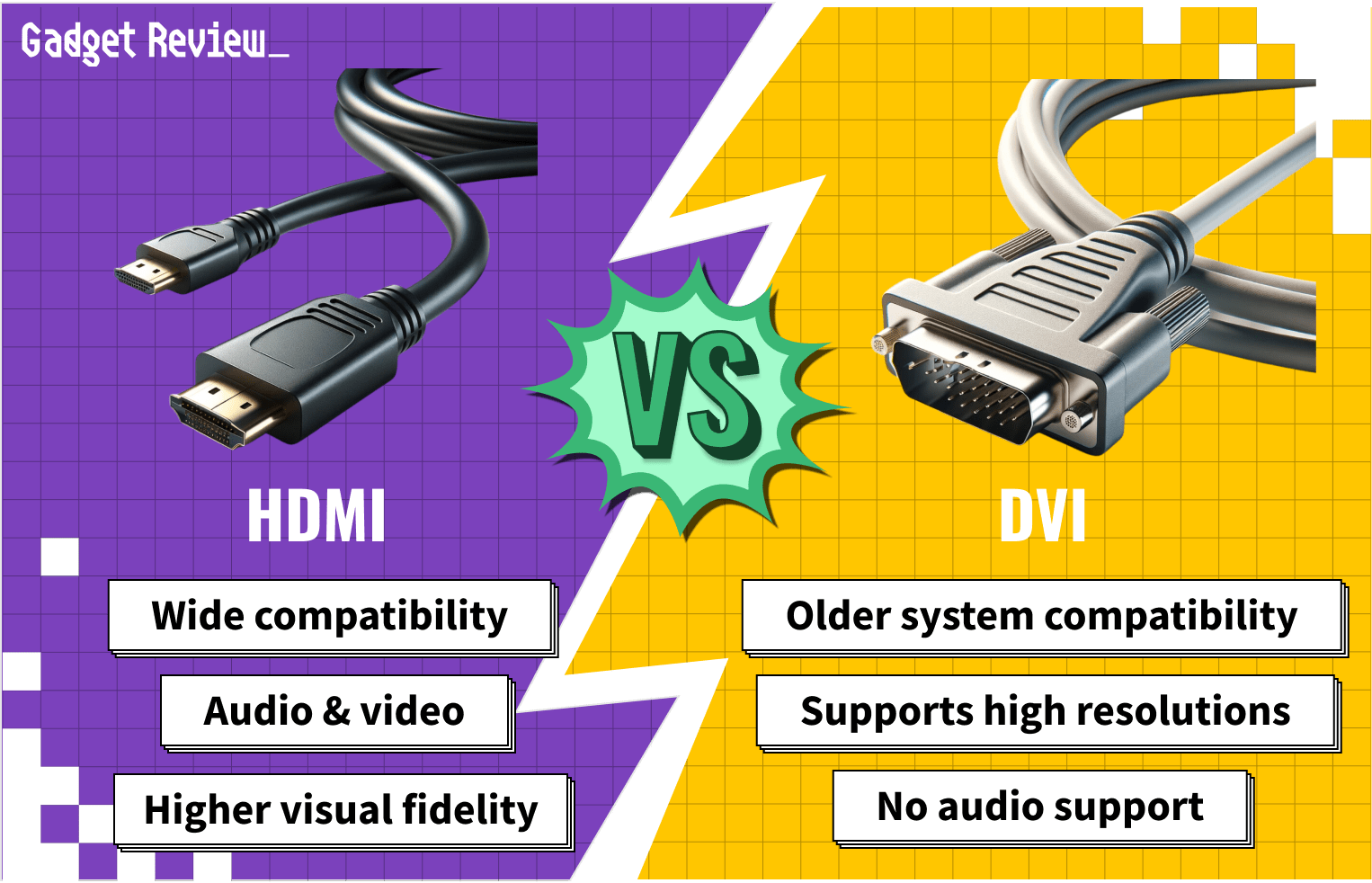 What is the difference between HDMI and DVI and which is better