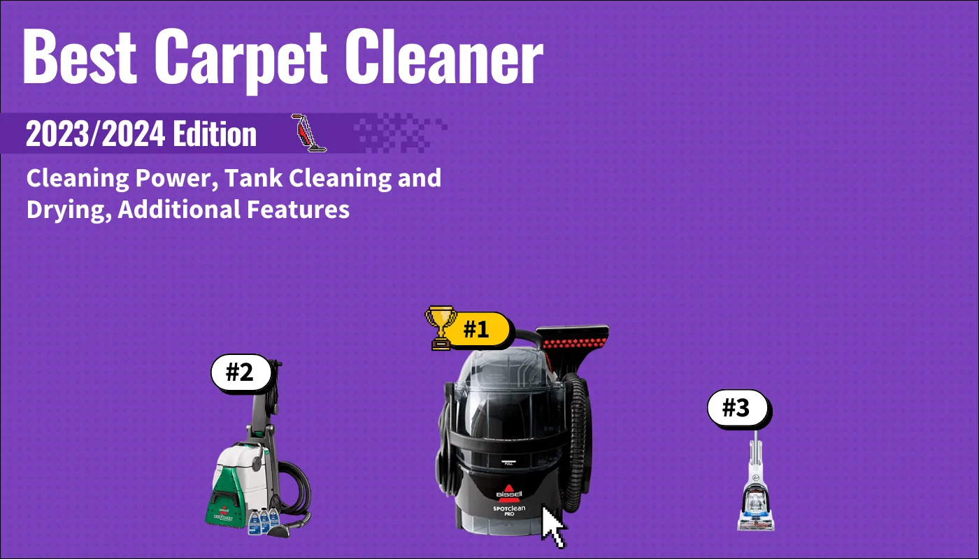 The 2 Best Carpet Cleaners of 2024