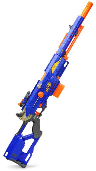NERF Sniper Rifles Takes From 35 Feet - Gadget Review