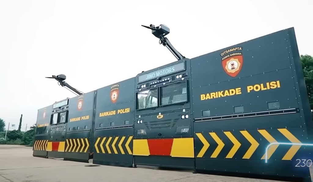 Police Barricade Tactical Vehicle