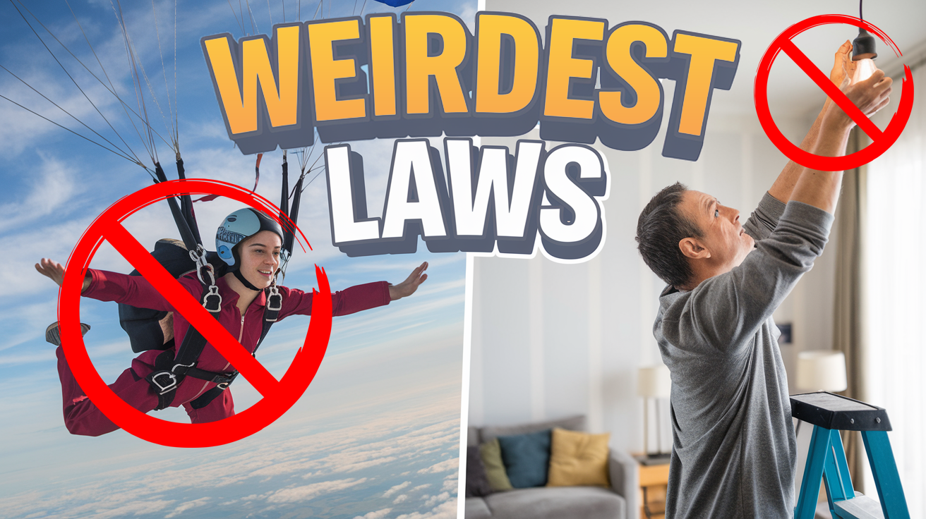 Don’t Change Your Lightbulbs? Top 10 Weird Laws From Around The World