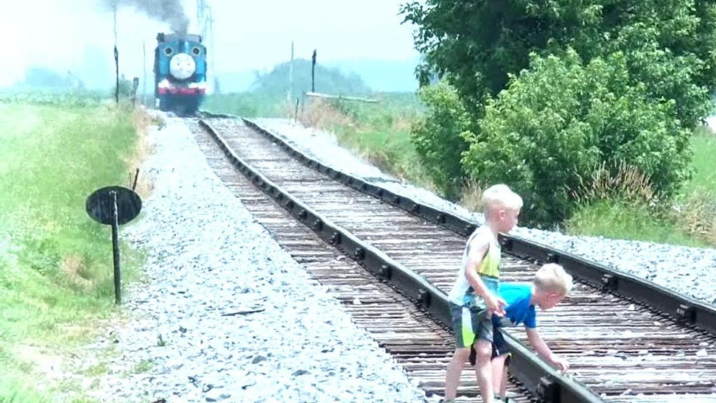 Playing on Train Tracks