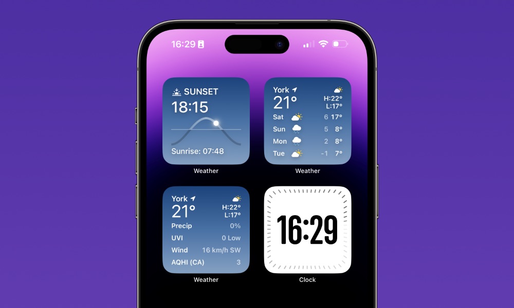 Weather Widgets