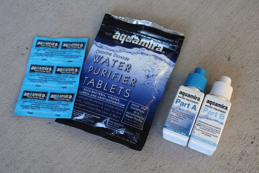 Aqua Mira Water Purification Tablets