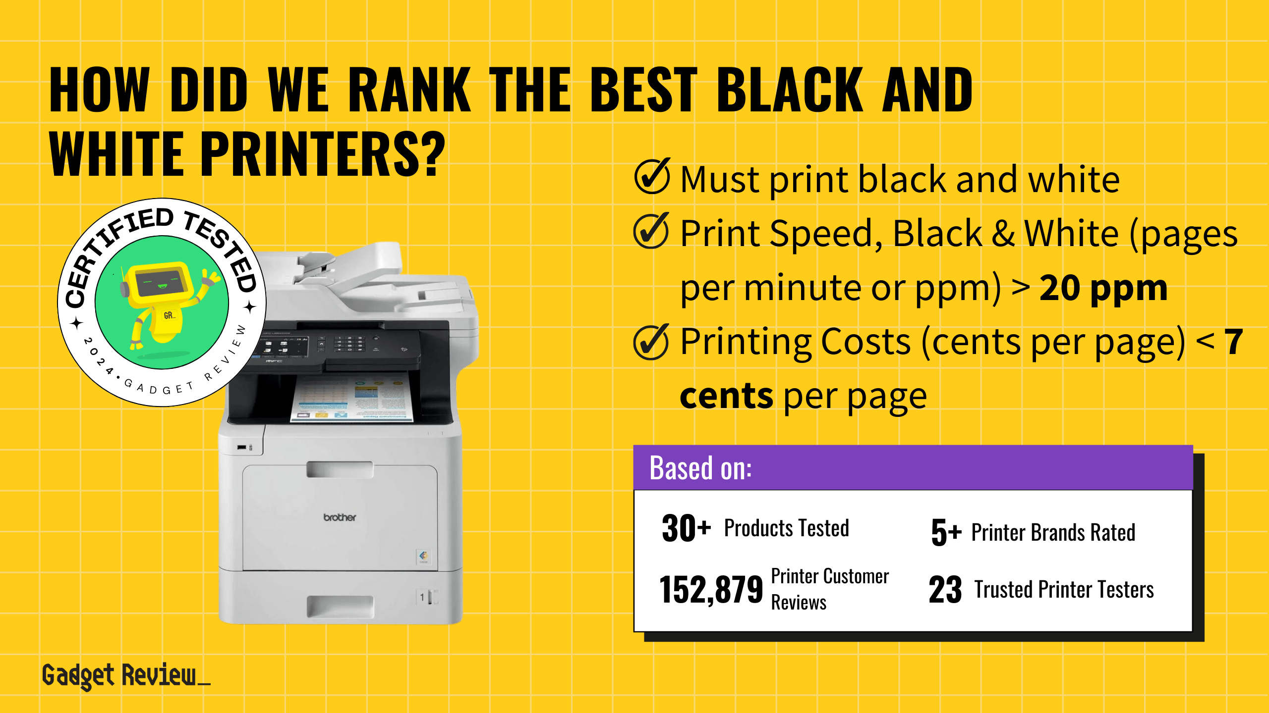 6 of the Best Black and White Printers in 2024