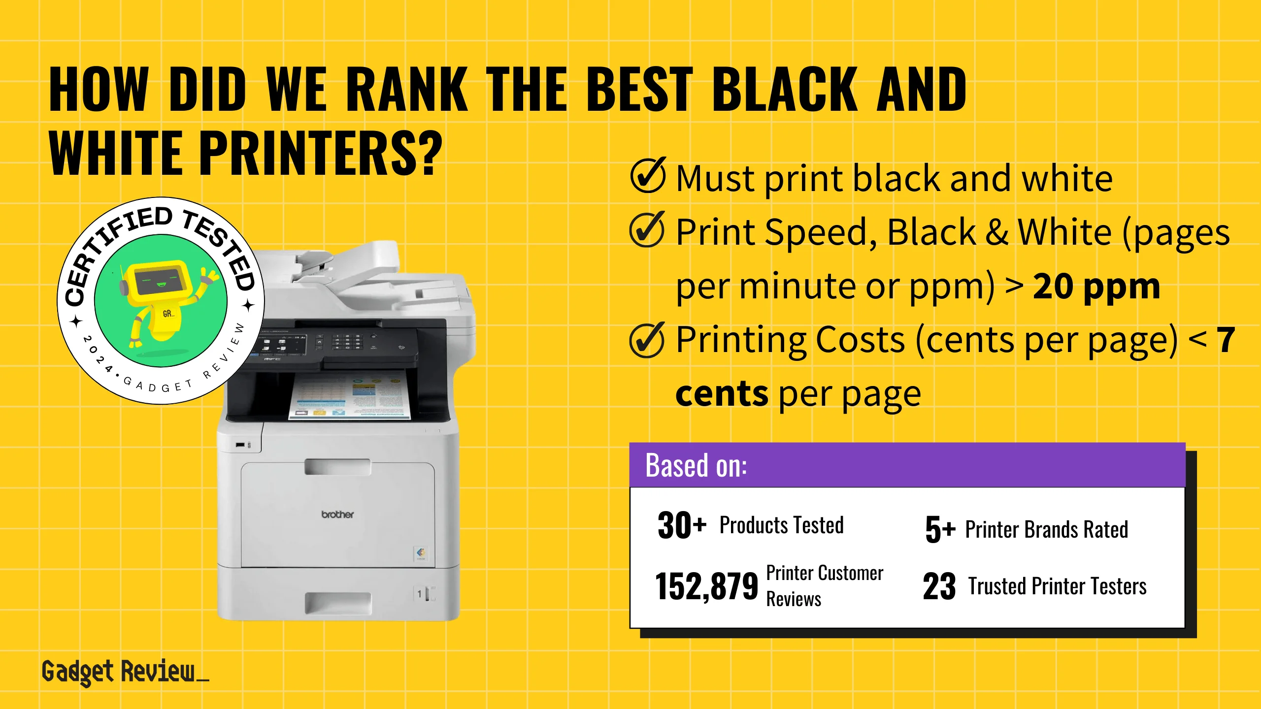 6 of the Best Black and White Printers in 2024