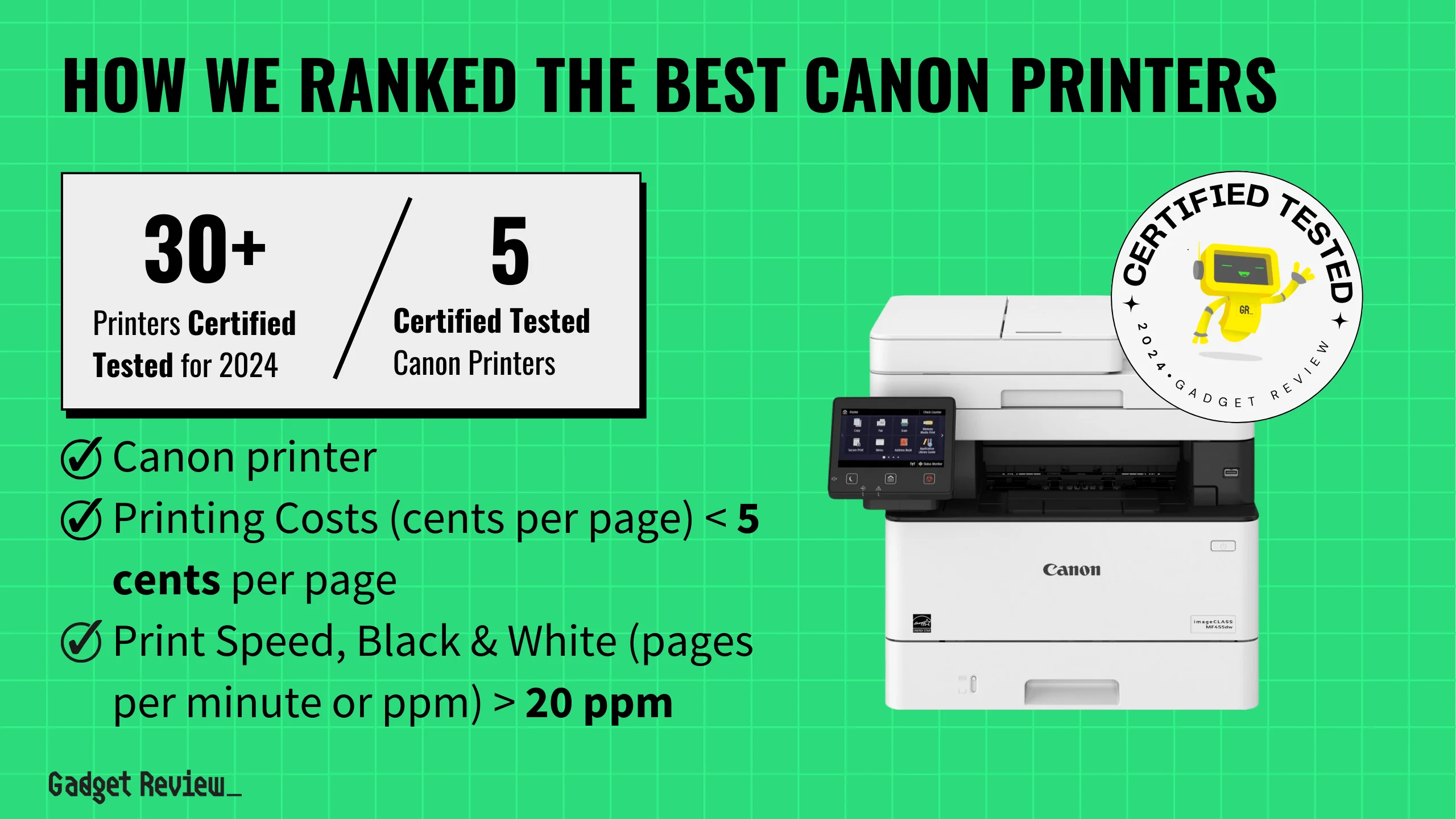 What’s the Best Canon Printer? 5 Options Ranked