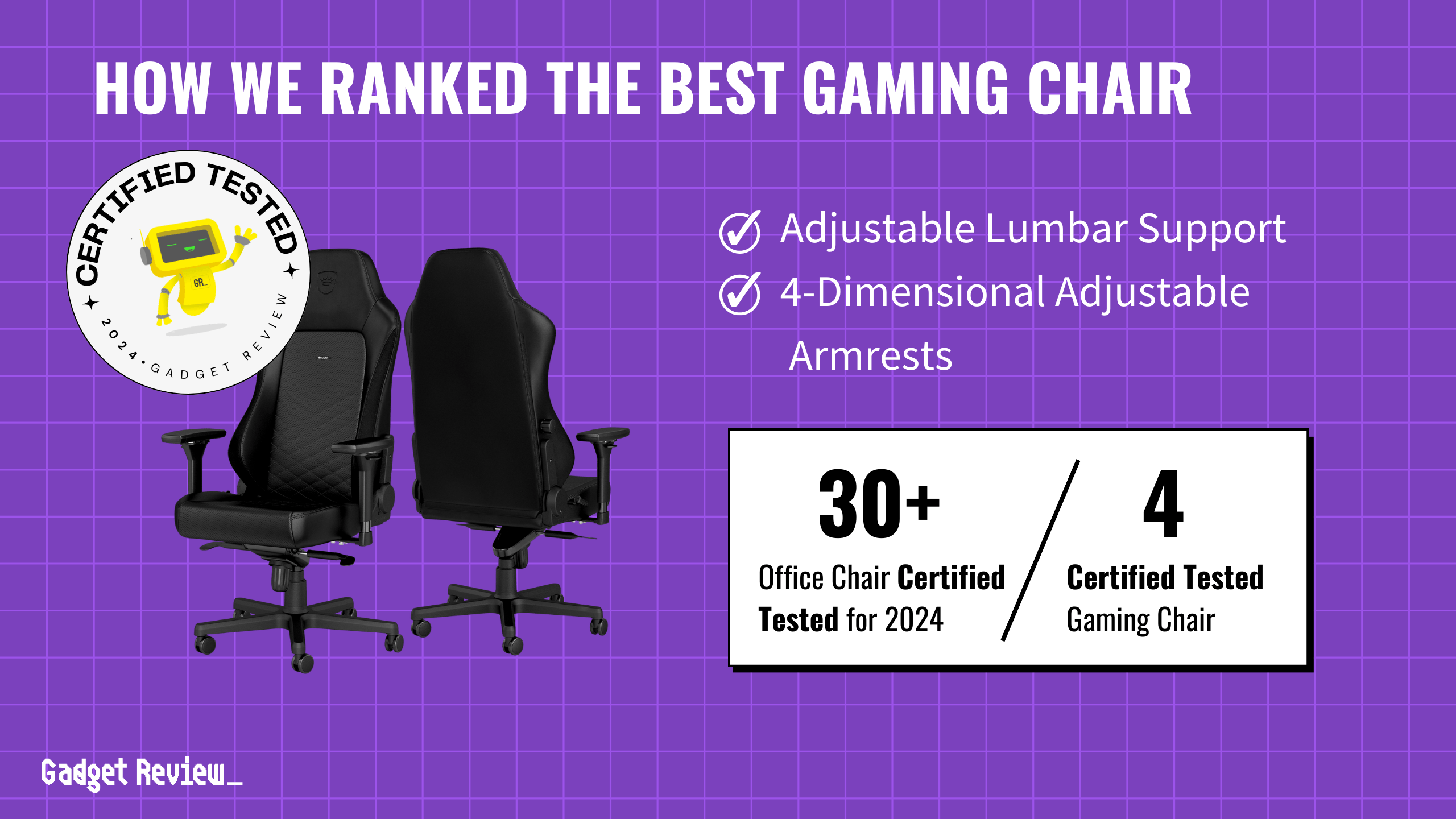 best gaming chair guide that shows the top best office chair model