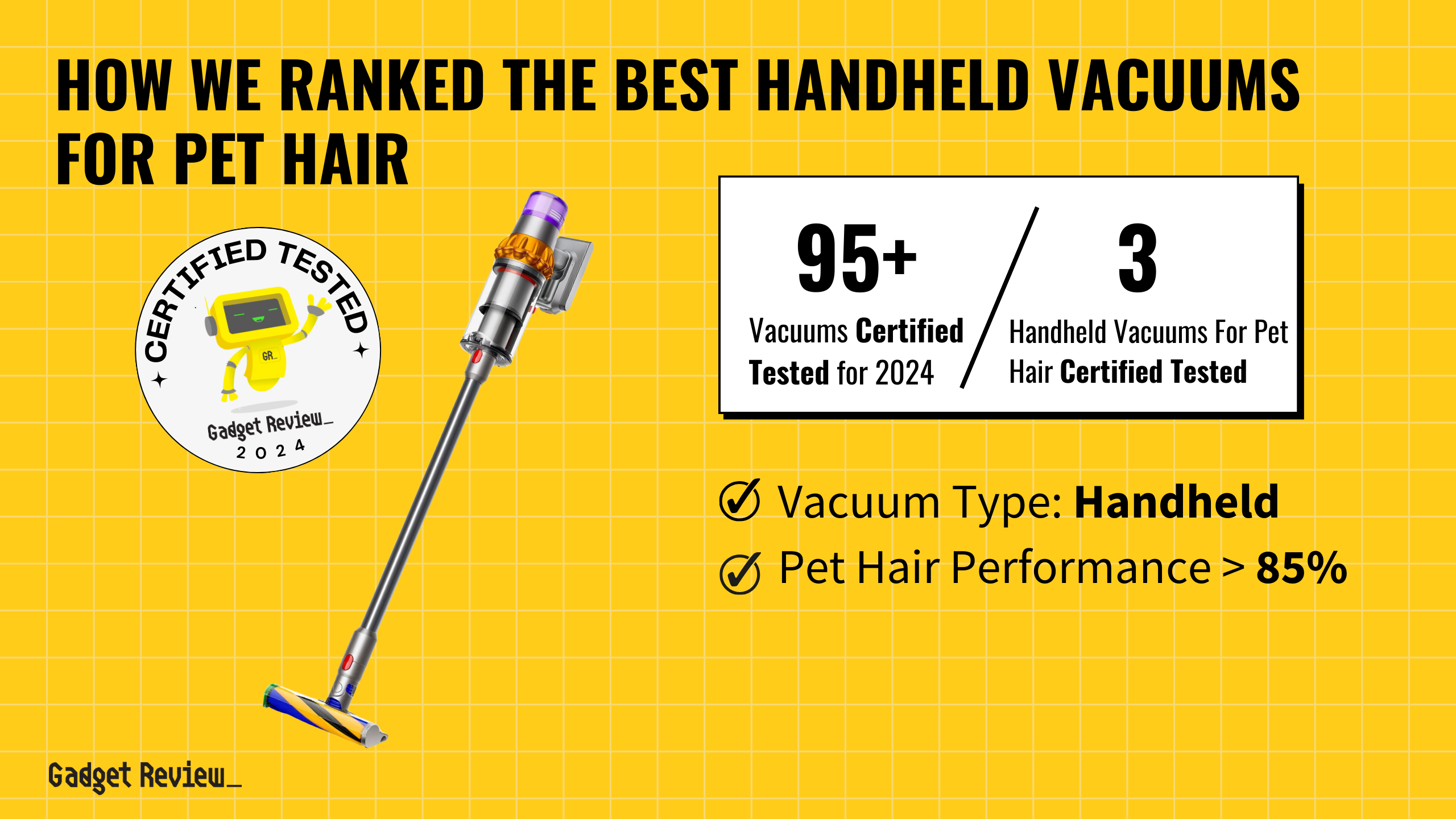 The Top 4 Handheld Vacuums For Pet Hair in 2024