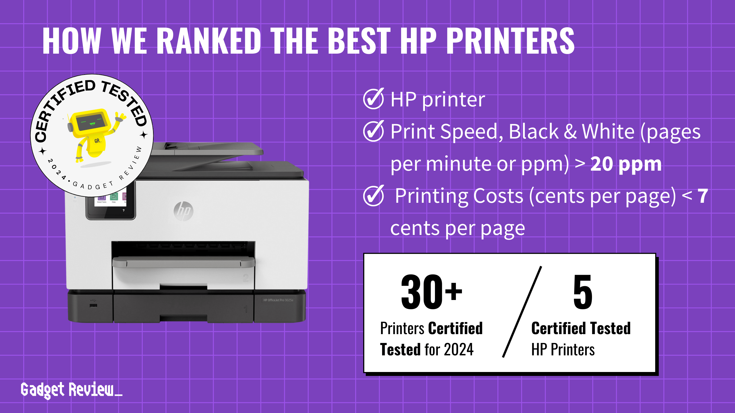 We Ranked the 5 Best HP Printers
