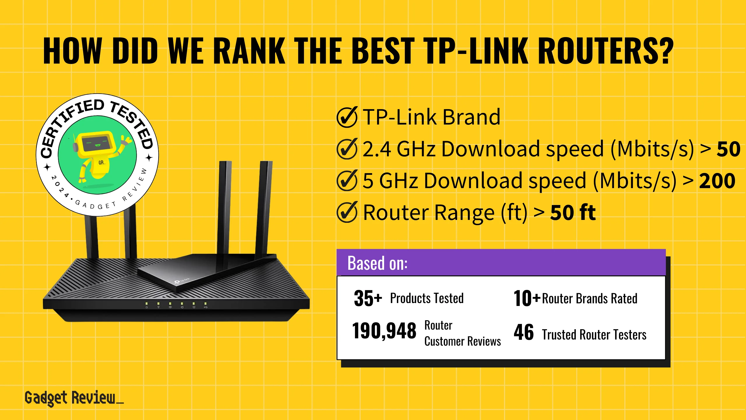 What are the Top 3 TP-Link Routers?