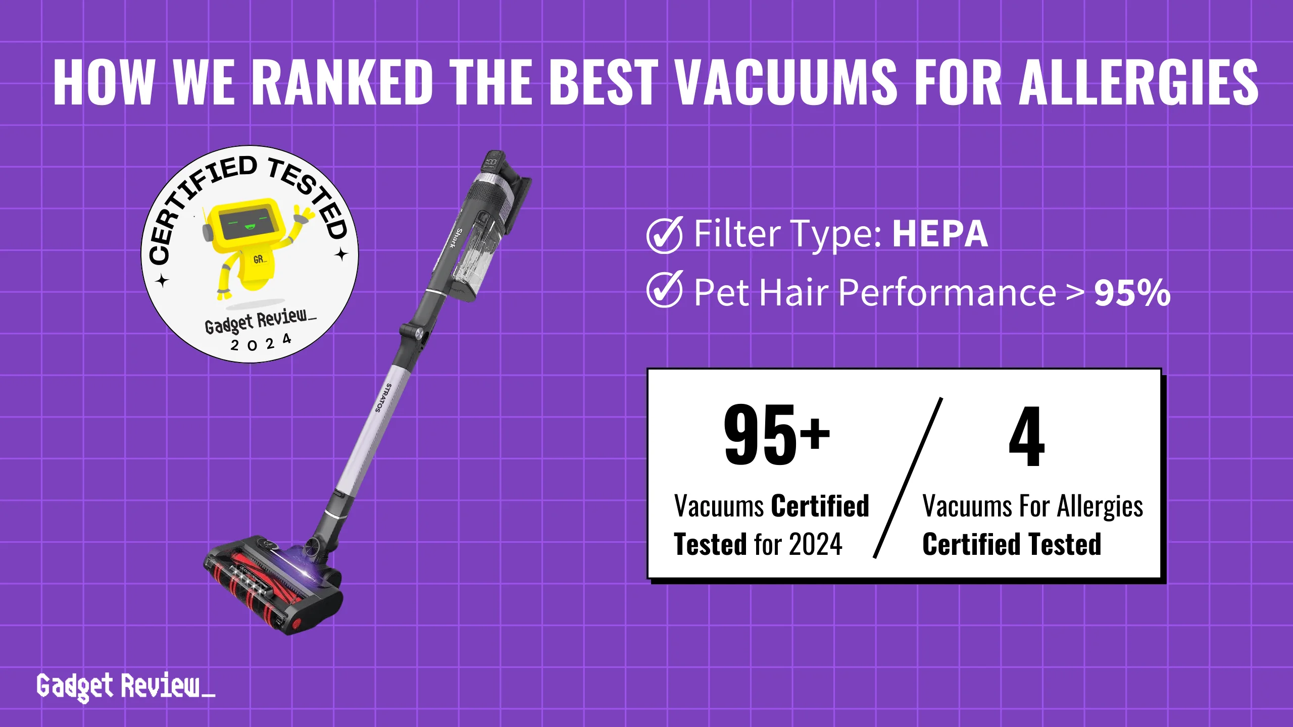 The 4 Best Vacuums for Allergies in 2024
