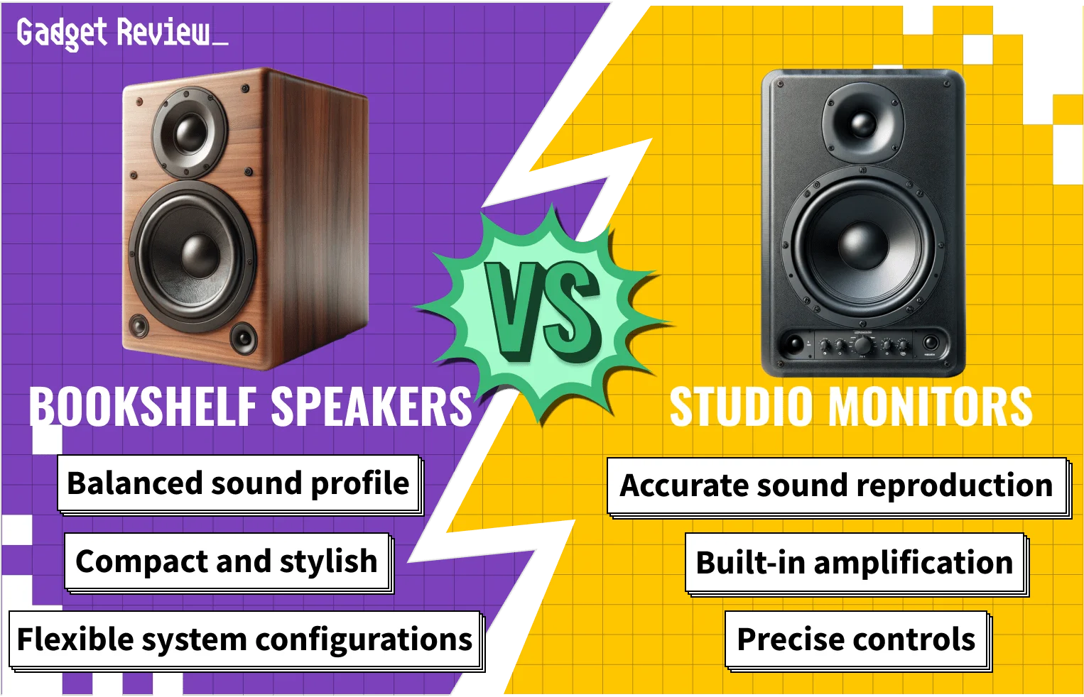 Bookshelf Vs. Monitor Speakers What's The Difference?