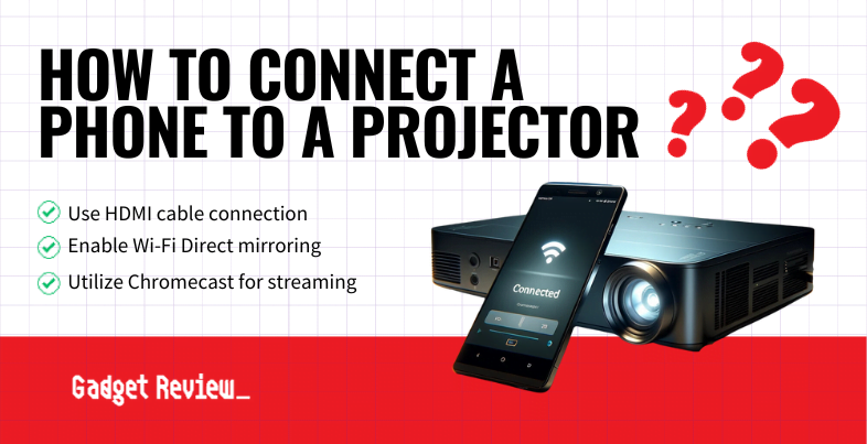 Connect a Chromecast to a Video Projector