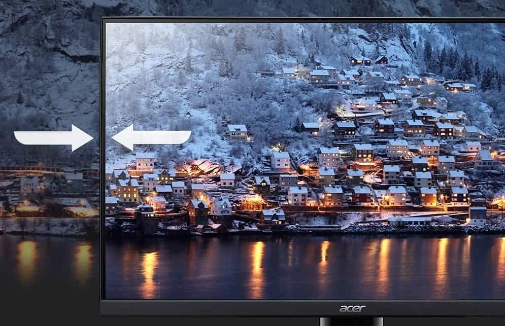 Visual TV Size Comparison : 27 inch 4x3 display vs 32 inch 16x9 display