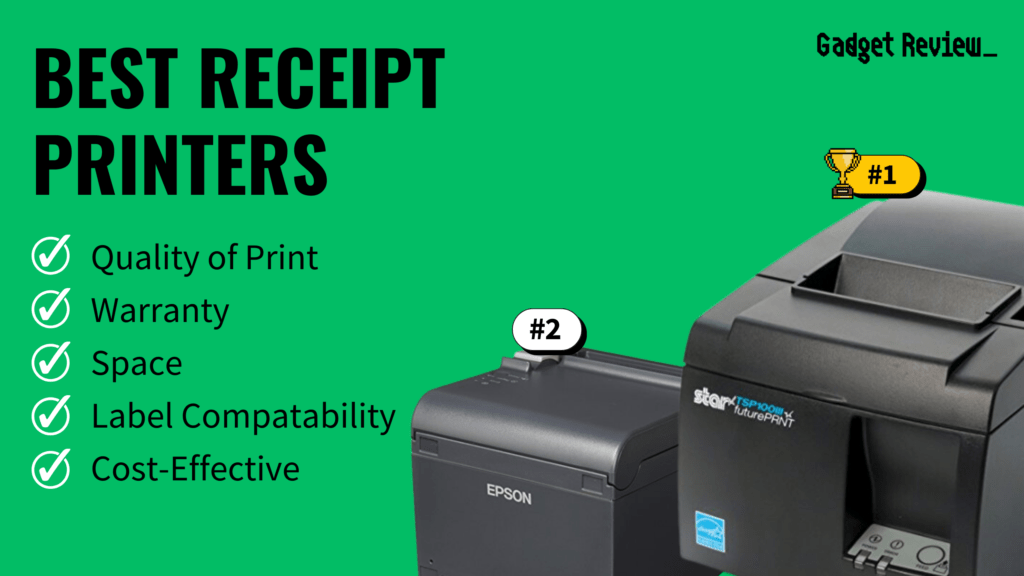 Choose the best receipt printer for your orders
