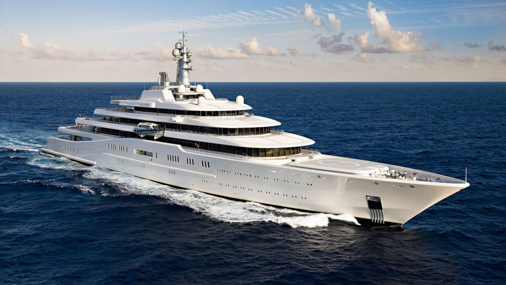 most expensive yacht for rent