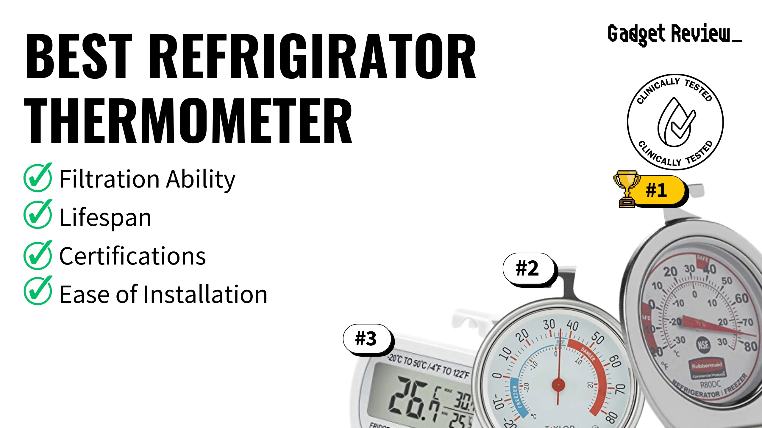 AcuRite 01432 Refrigerator Thermometer Review - Consumer Reports