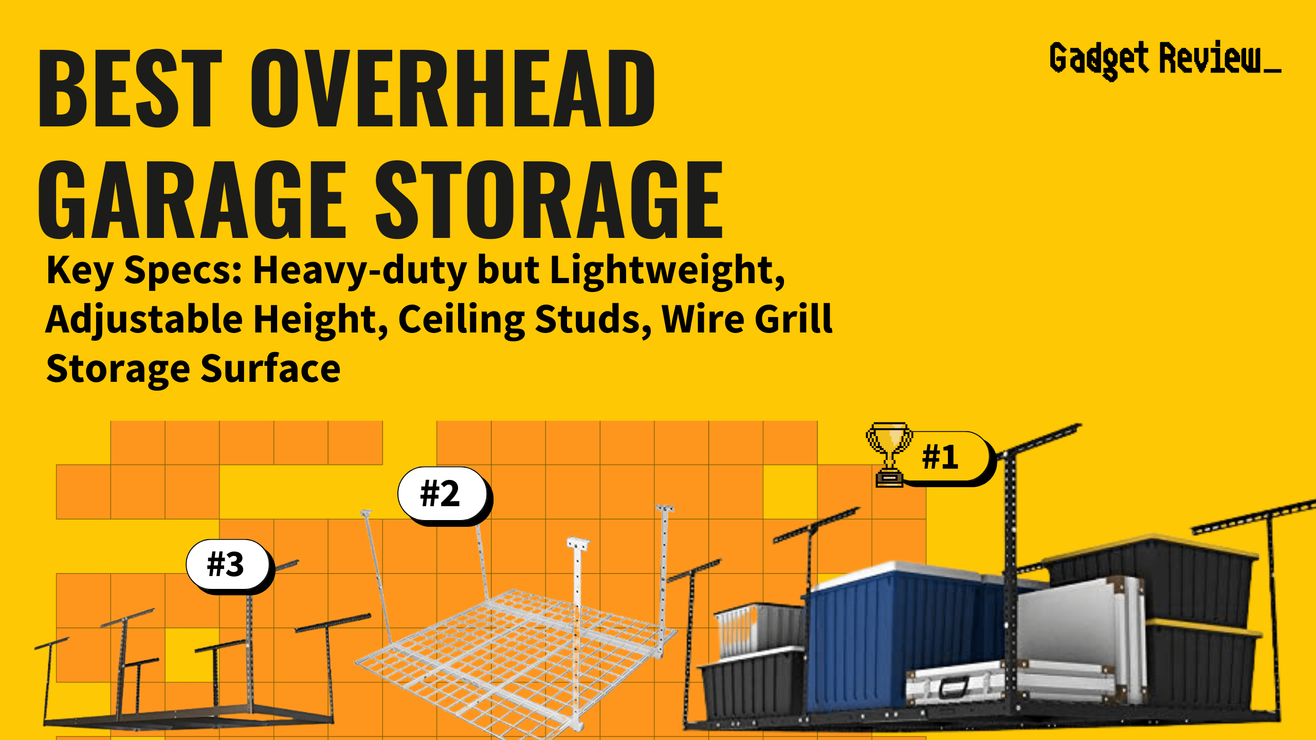 Best Overhead Garage Storage