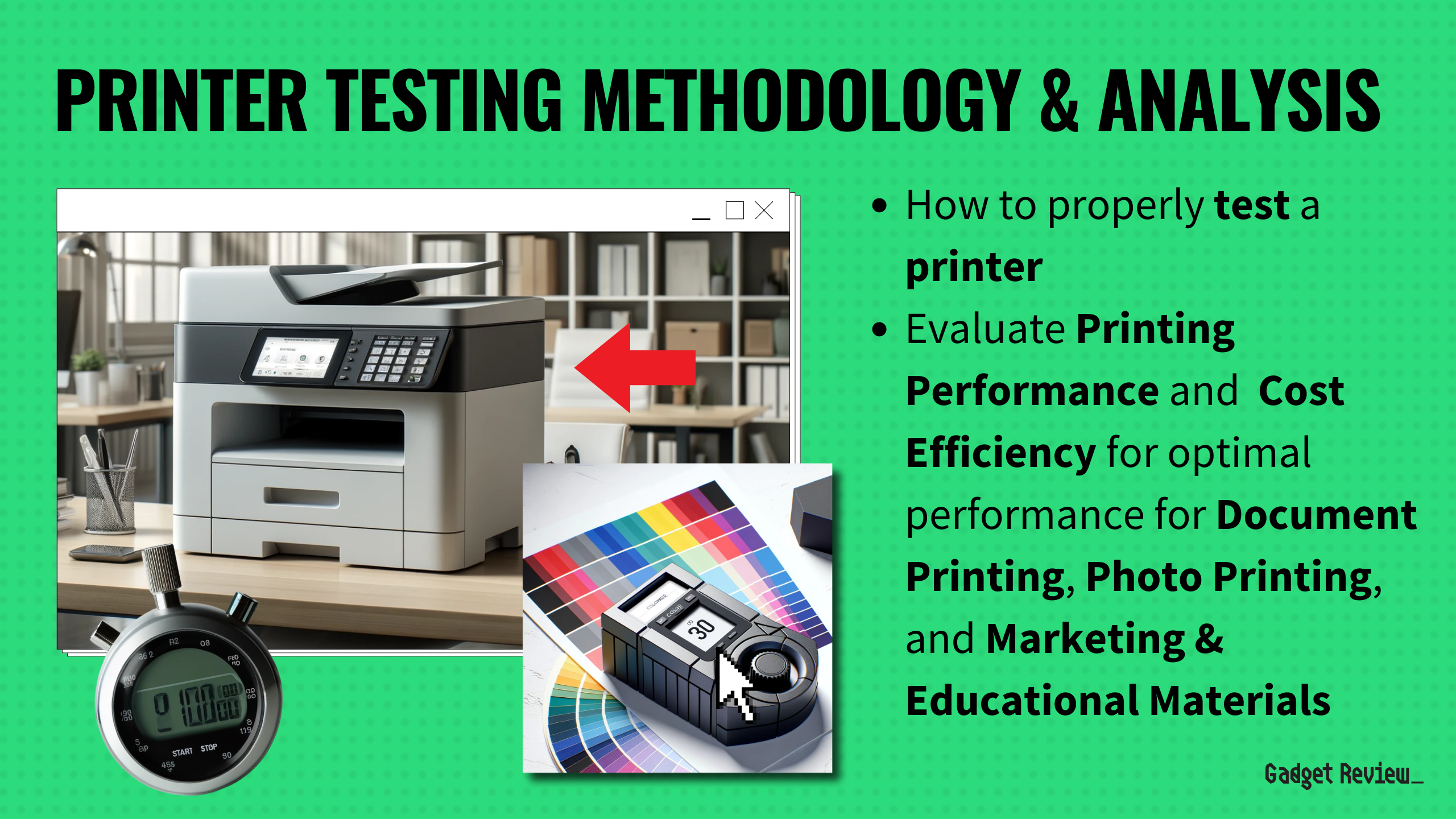 Printer Testing Methodology & Analysis