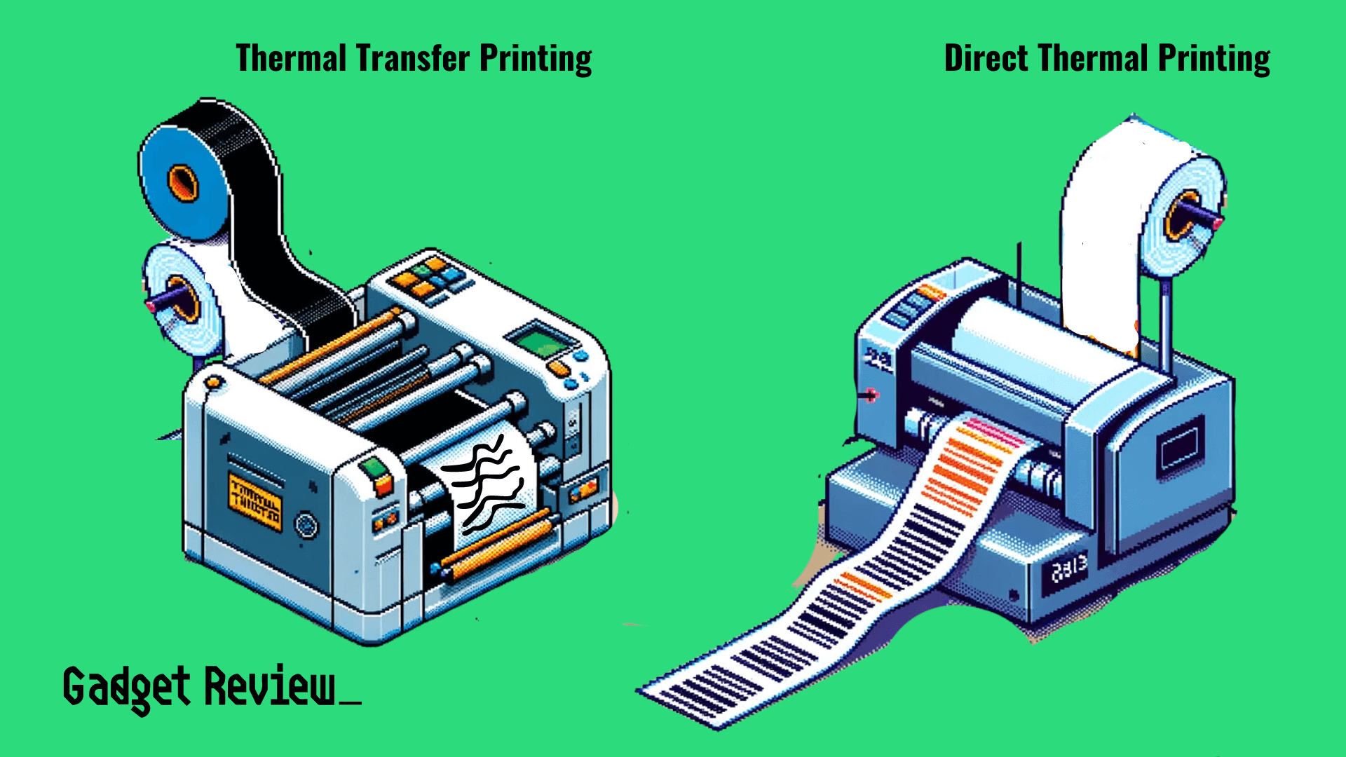 Comparing Thermal Printers And Laser Printers Learn The Differences