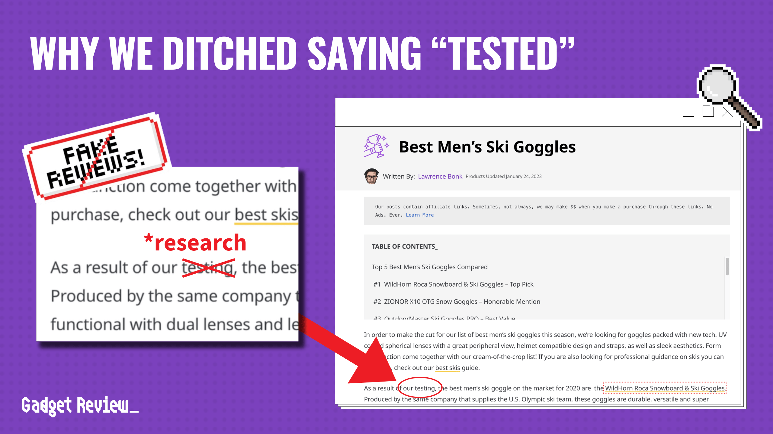 Why We Ditched Saying “Tested”